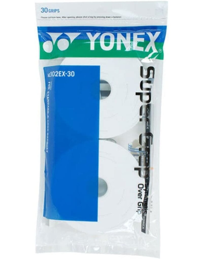 Yonex Super Grap Overgrip 30 Pack Colors