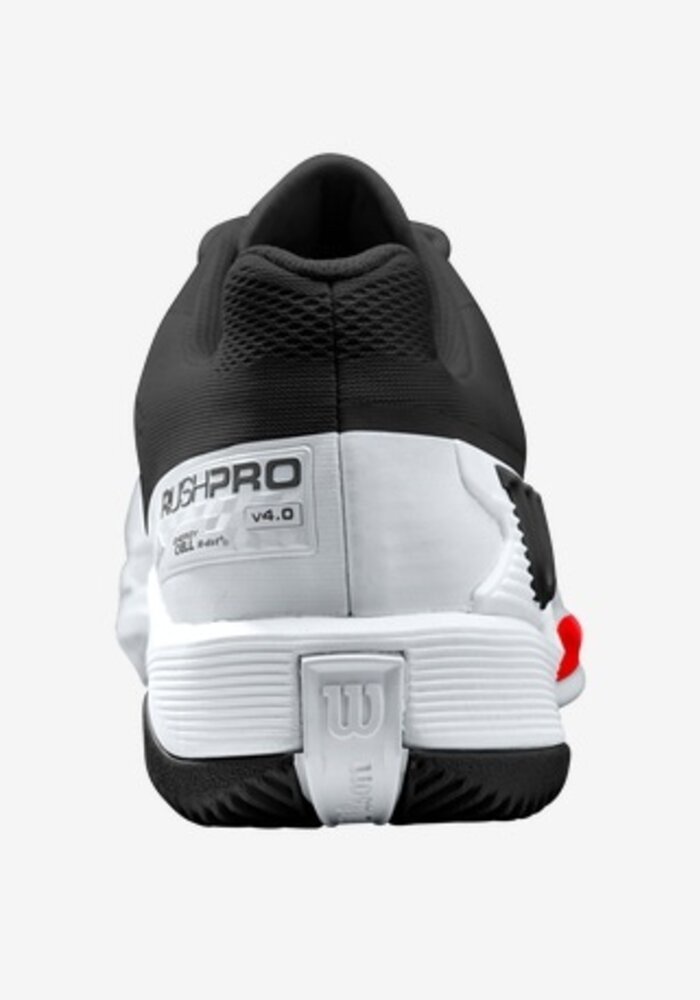 Rush Pro 4.0 Men's Shoe- Black/White/Red