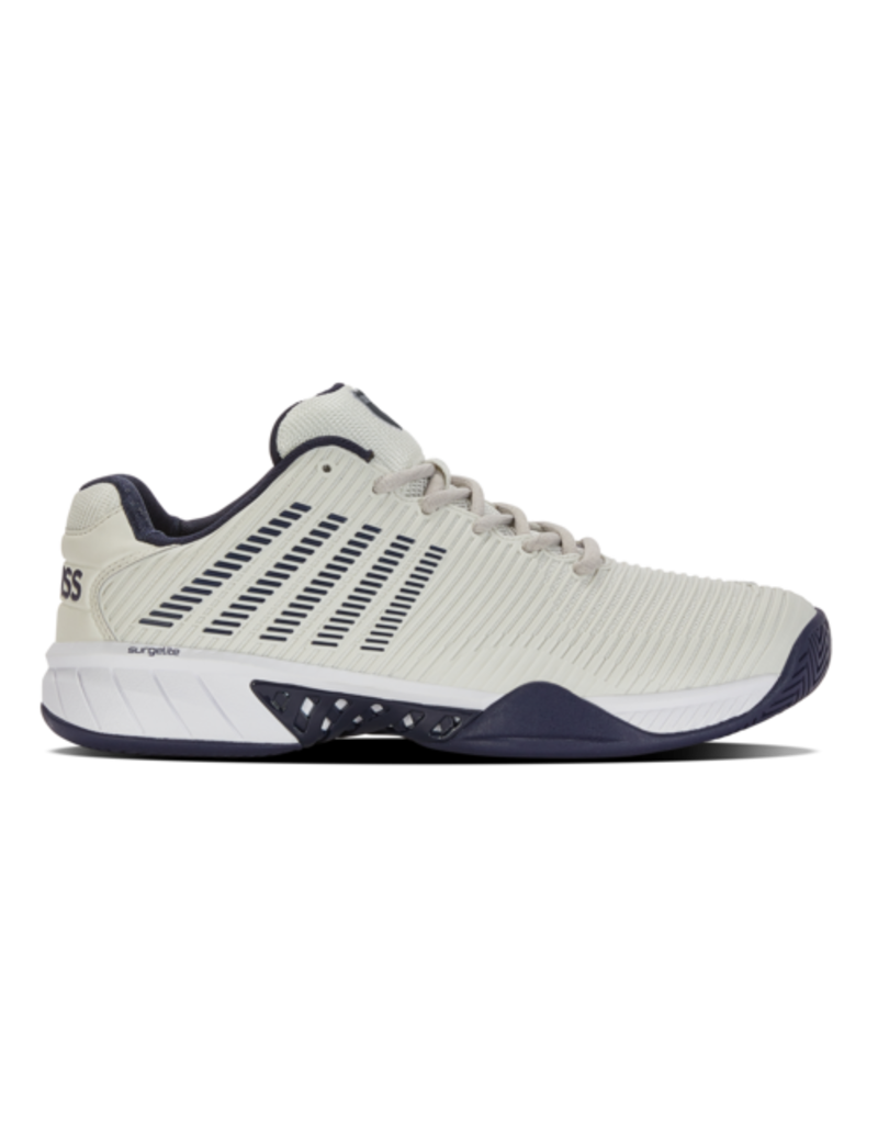 K-Swiss Hypercourt Express 2 Vaporous Gray/White/Peacoat (M)