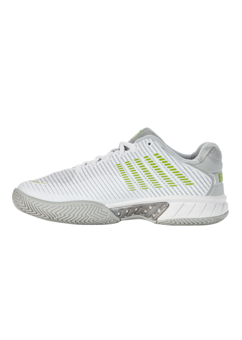 K-Swiss Hypercourt Express 2 White/Gray/Violet/Lime (W)