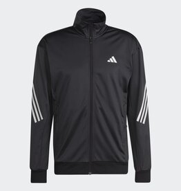 Adidas 3 Stripe Knitted Jacket Black - Men's