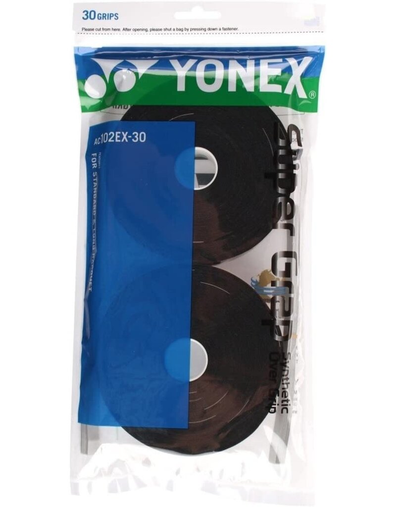 Yonex Super Grap Overgrip 30 Pack Colors