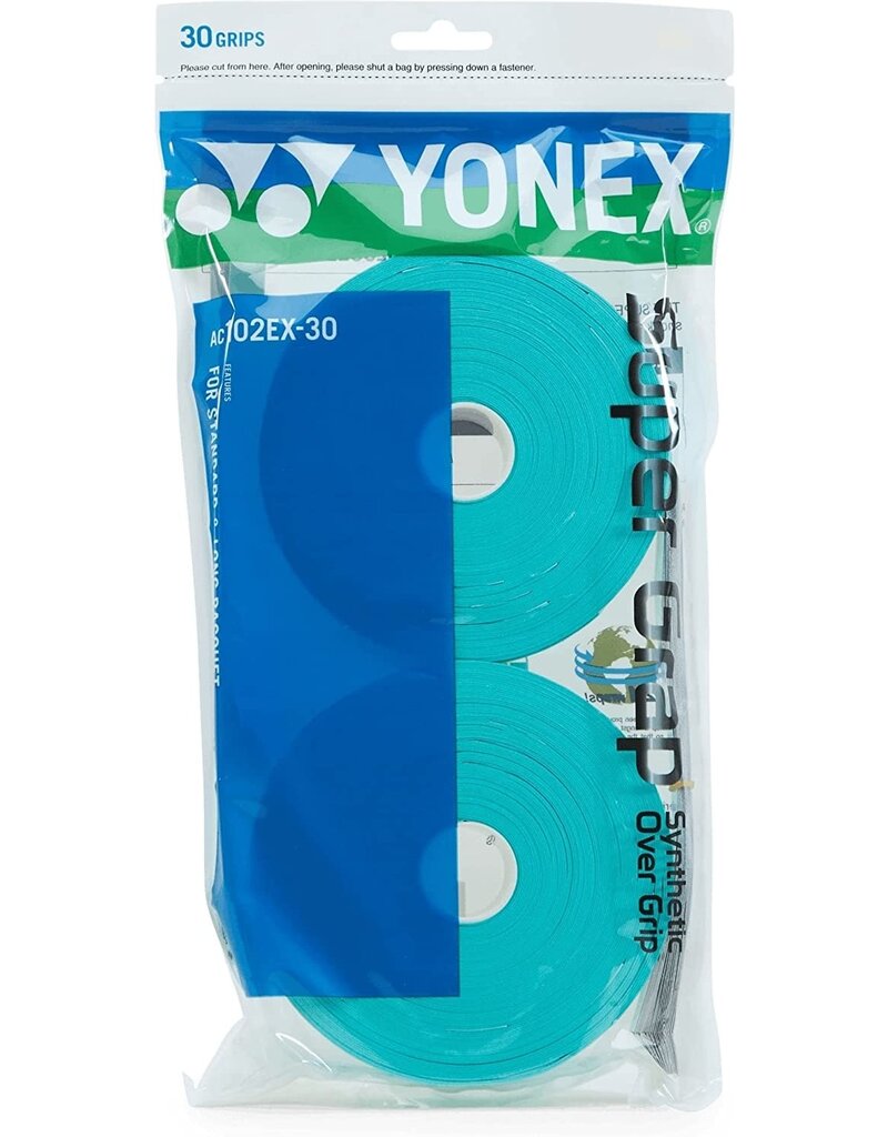 Yonex Super Grap Overgrip 30 Pack Colors