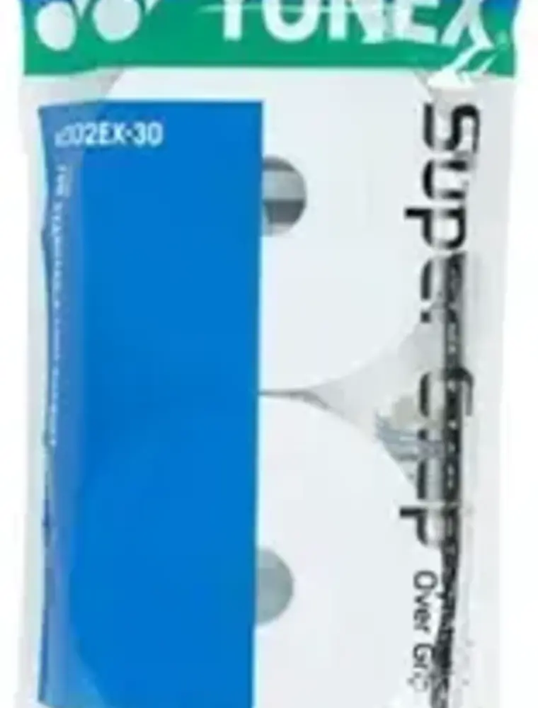 Yonex Super Grap Overgrip 30 Pack Colors White
