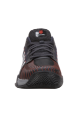 K-Swiss Pickleball Supreme Jet Black/Steel Gray/Spicy Orange (M)