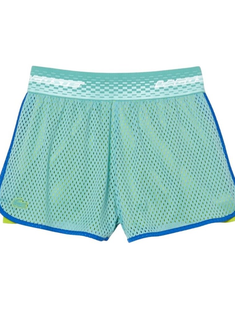 Lacoste Tennis Shorts with Built-in Undershorts Mint