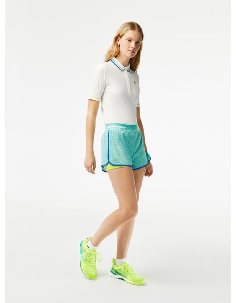 Lacoste Tennis Shorts with Built-in Undershorts Mint