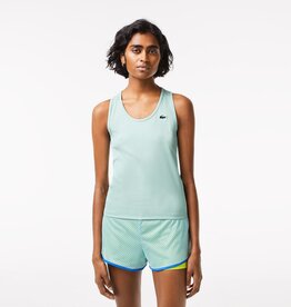Lacoste Slim Fit Ribbed Tank Top Mint