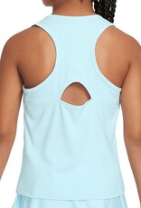 Nike Nike Girls Dri Fit Victory Top Light Blue