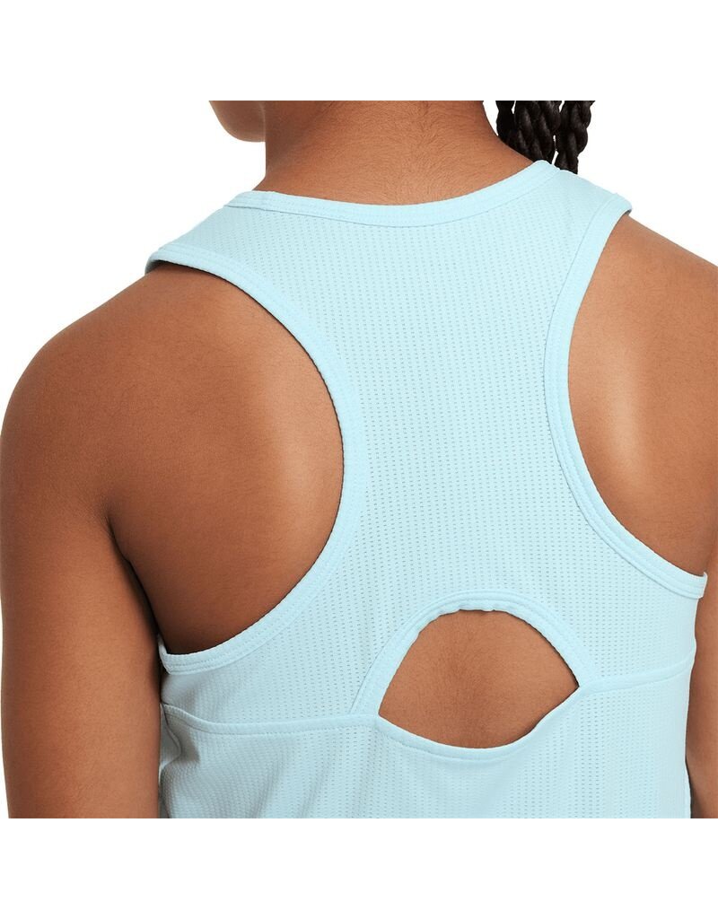 Nike Nike Girls Dri Fit Victory Top Light Blue