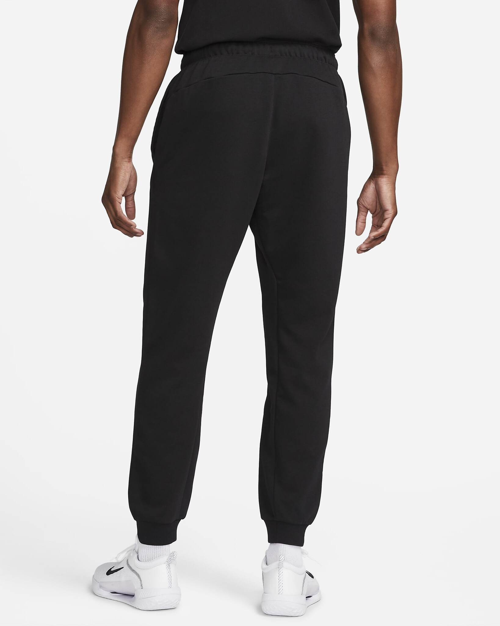 Men s Nike Court Heritage Fleece Tennis Pants Black Tennis Topia