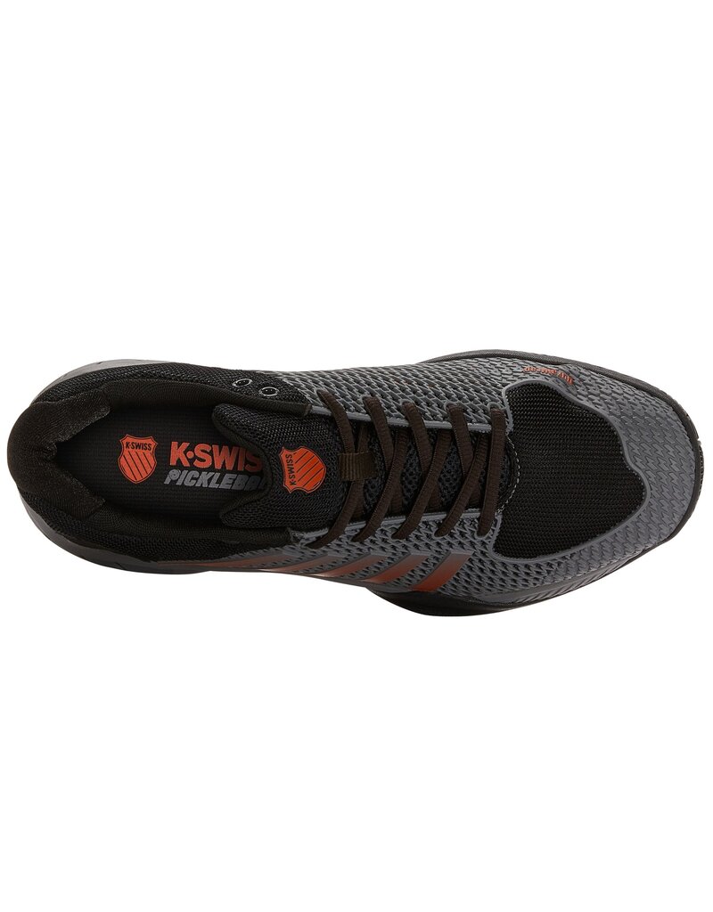 K-Swiss Express Light Pickleball Steel/Orange (M)