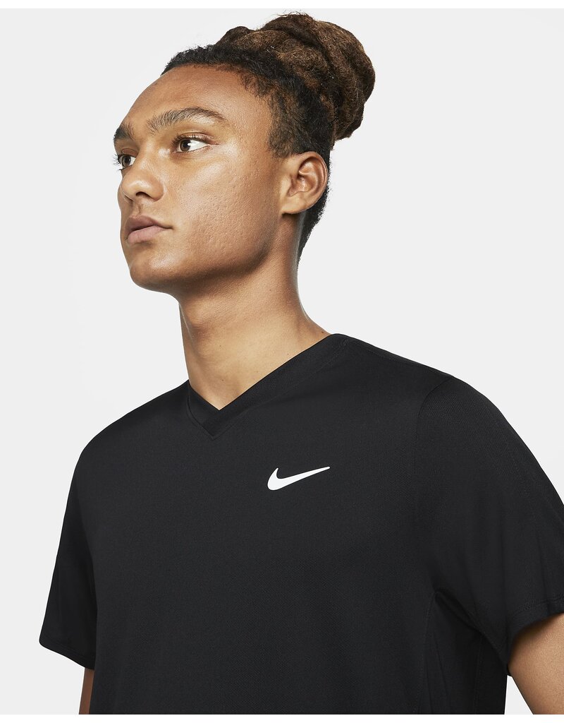 Nike Court Dri-Fit Victory Crew Black