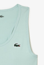 Lacoste Slim Fit Ribbed Tank Top Mint