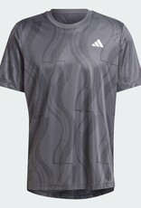 Adidas Men's Adidas Club Tennis Graphic Tee Carbon/Black