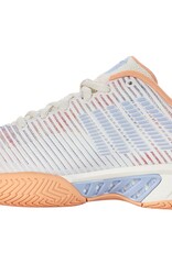 K-Swiss Hypercourt Express 2 White/Peach/Heather Junior Shoe