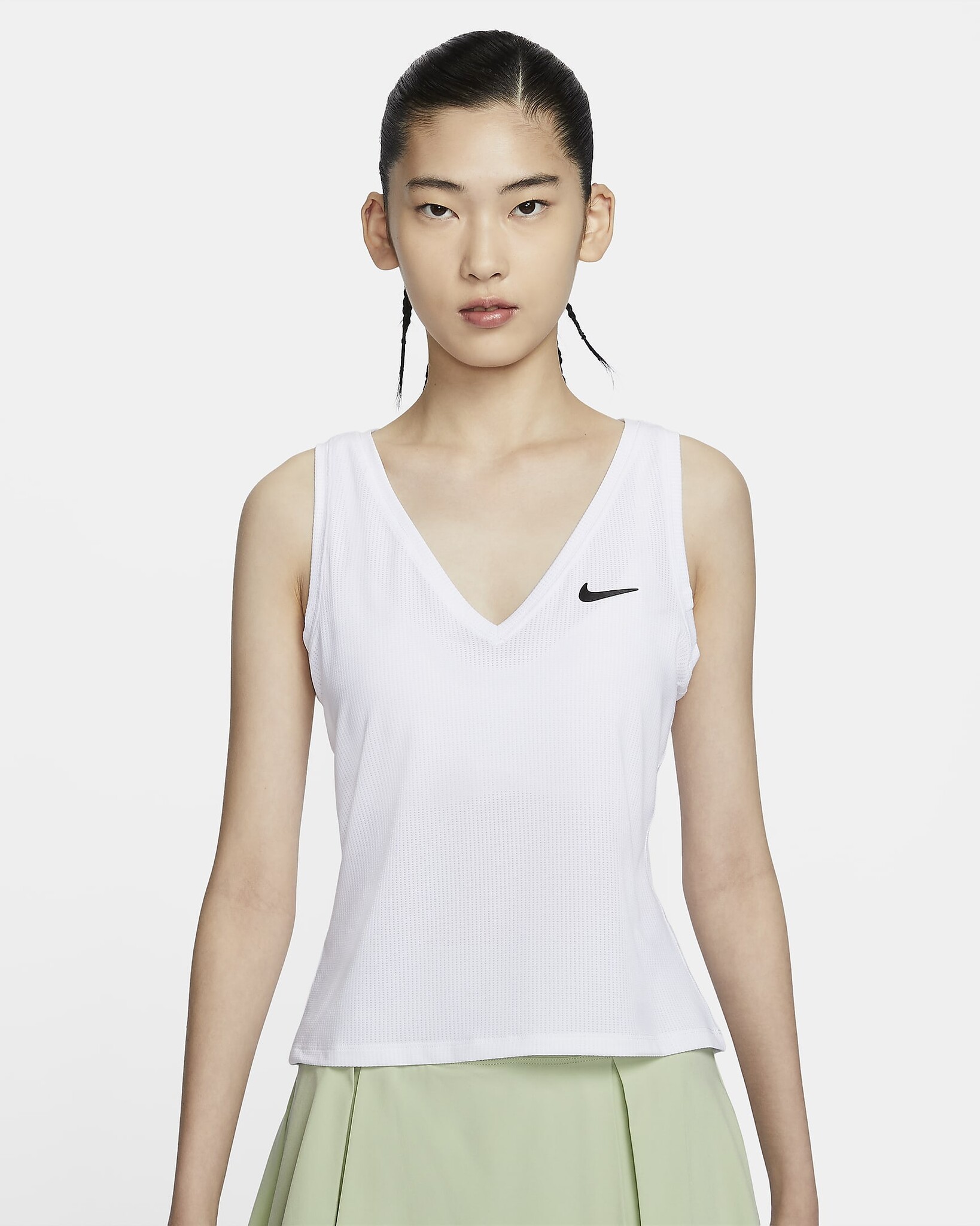 Court Victory Tank White Medium - Tennis Topia