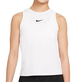 Nike Girls Nike Court Dri Fit Victory Tank White