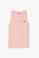 Lacoste Citi Open Women's SPORT Slim Fit Ribbed Tank Top Pink