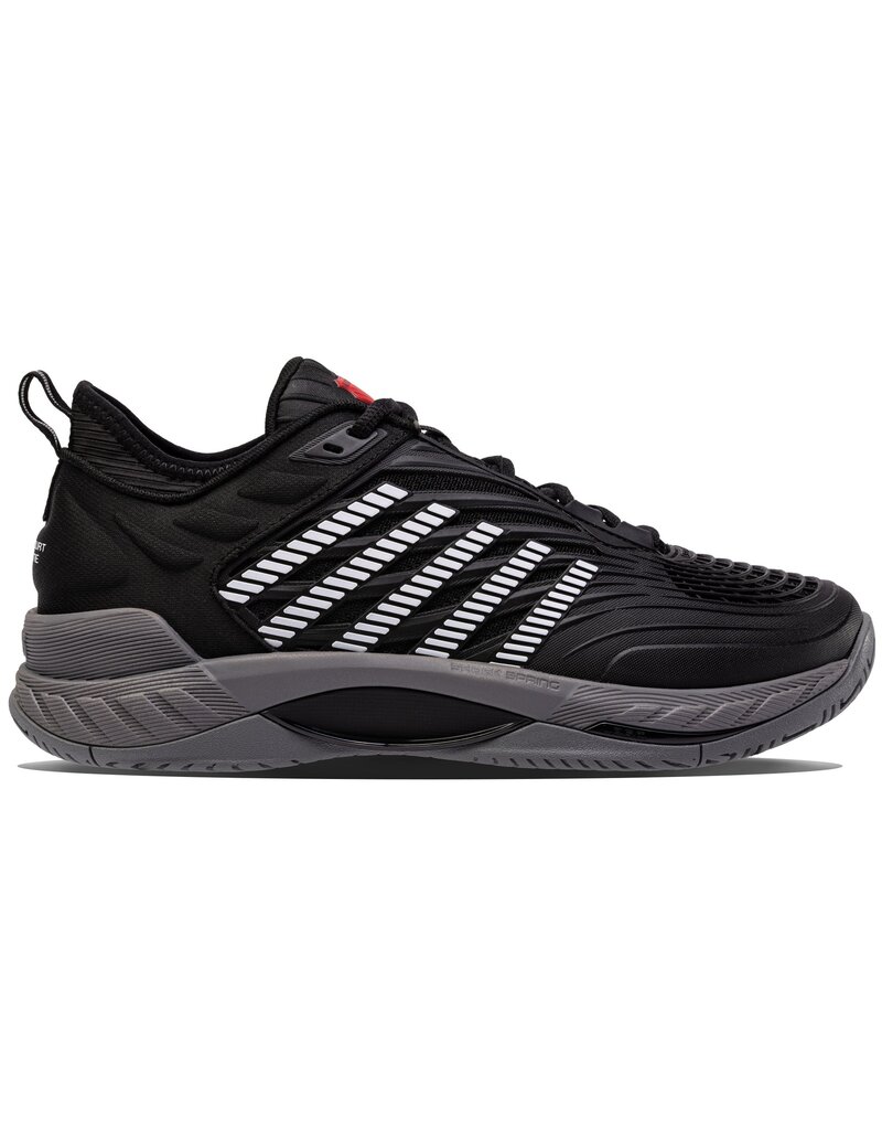 K-Swiss Men's Hypercourt Supreme 2 Black/Grey