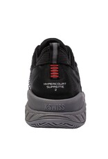 K-Swiss Men's Hypercourt Supreme 2 Black/Grey