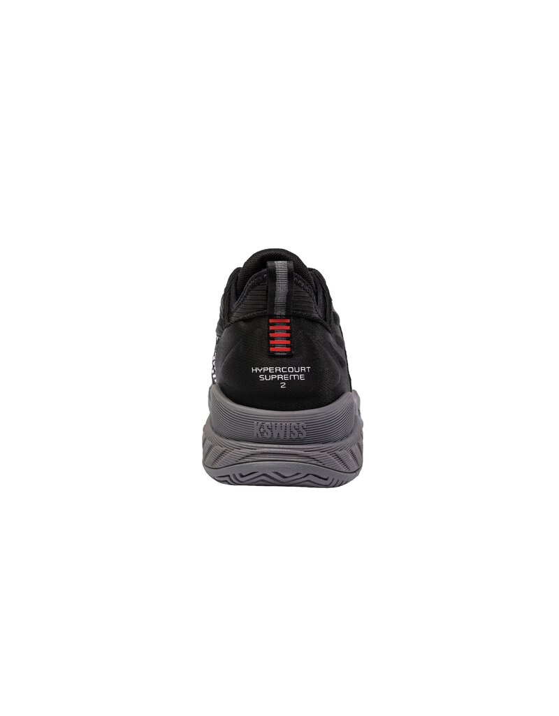 K-Swiss Men's Hypercourt Supreme 2 Black/Grey