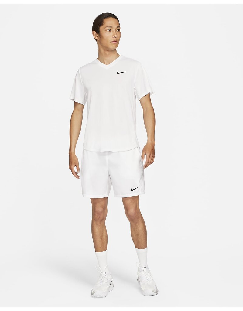 Nike Court Dryfit Victory Top White Large