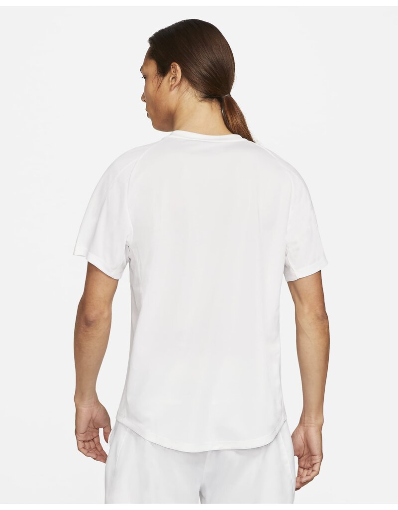 Nike Court Dryfit Victory Top White Large