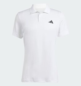 Adidas Mens Adidas Tennis FreeLift Polo Shirt White