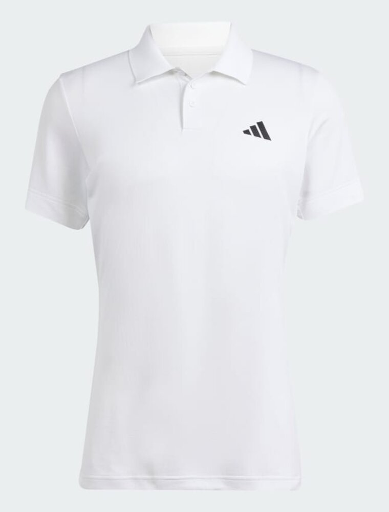 Adidas Mens Adidas Tennis FreeLift Polo Shirt White