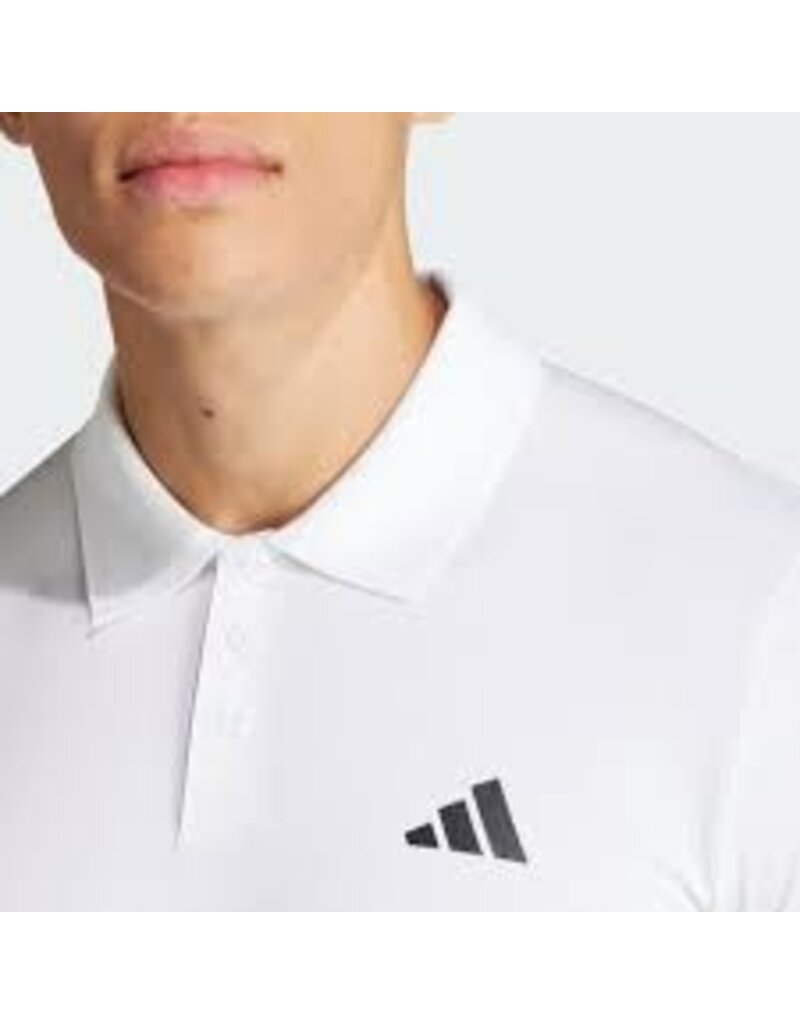 Adidas Mens Adidas Tennis FreeLift Polo Shirt White