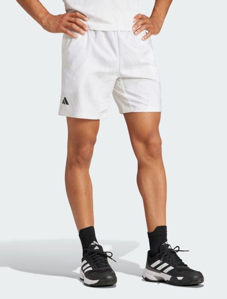 Adidas Men's Adidas Club Tennis Graphic Short White