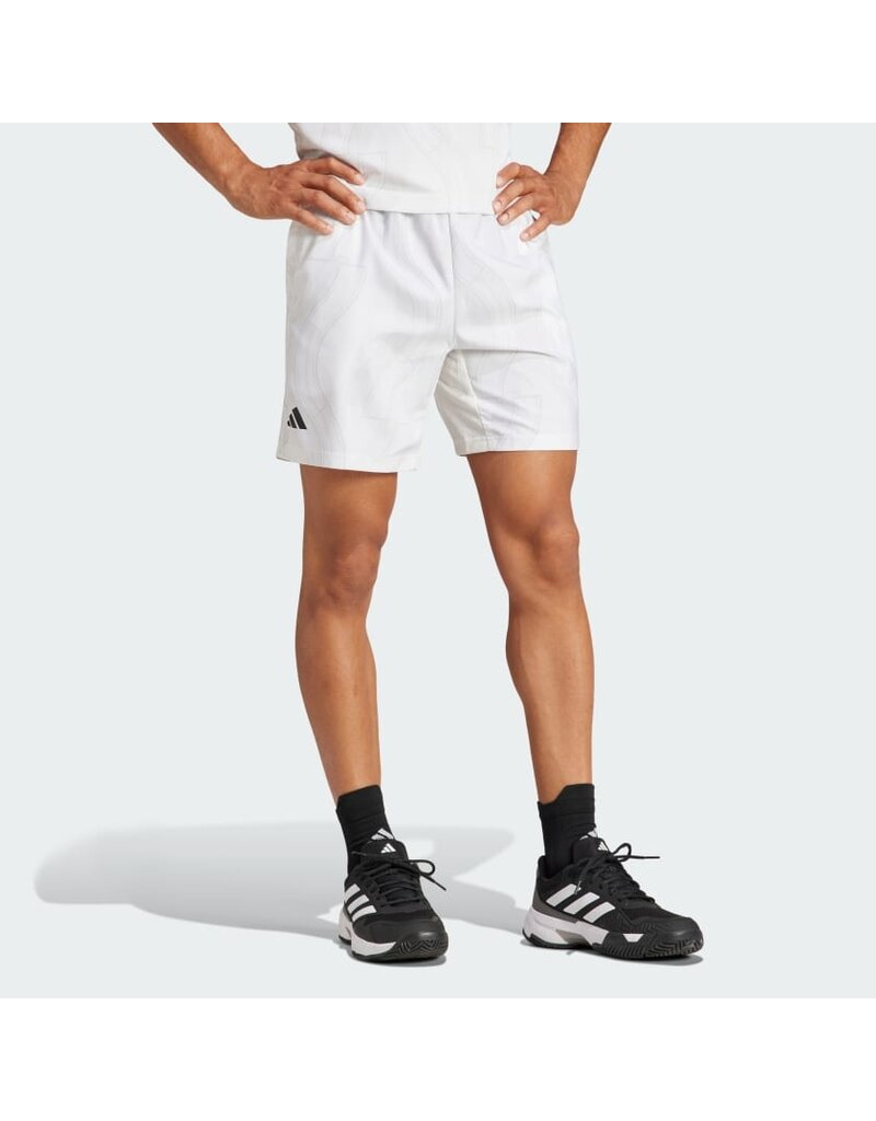 Adidas Men's Adidas Club Tennis Graphic Short White