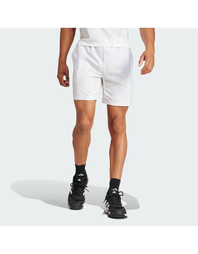 Adidas Men's Adidas Club Tennis Graphic Short White