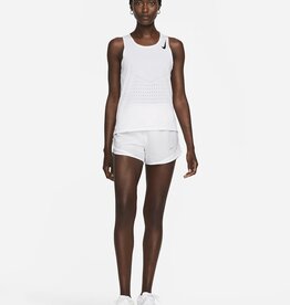 Nike Girls' Dry Tempo Running Shorts White