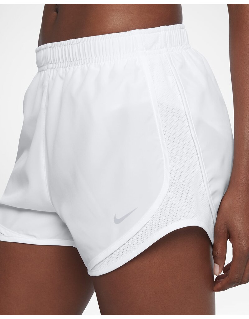 Nike Girls' Dry Tempo Running Shorts White