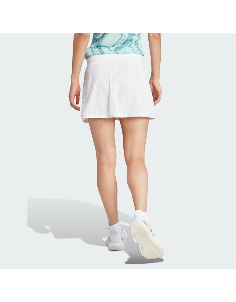 Adidas Women's Club Tennis Graphic Skirt White