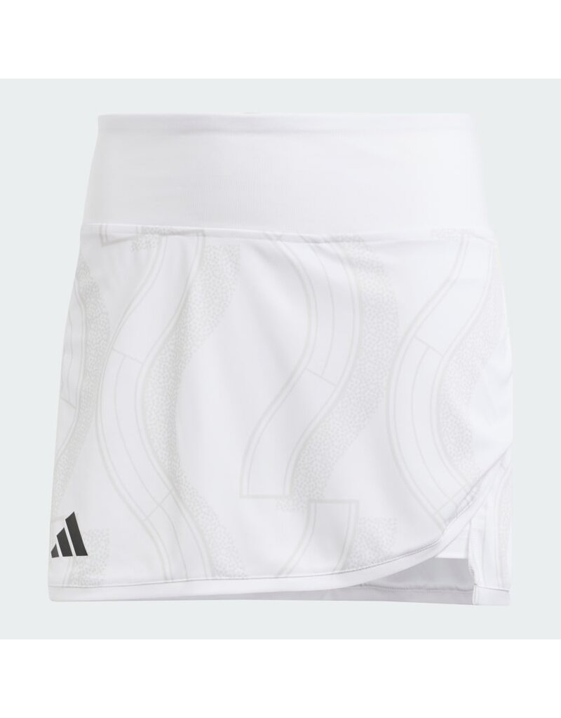 Adidas Women's Club Tennis Graphic Skirt White