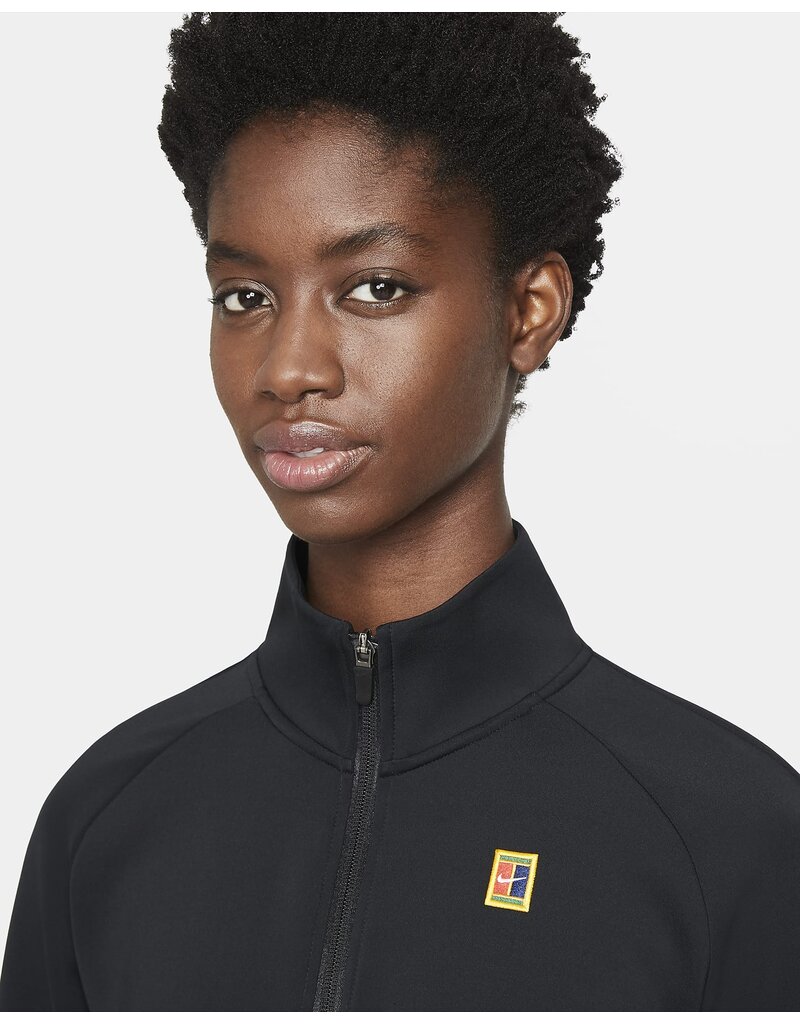 Nike Court Full Zip Tennis Jacket Black