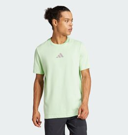 Adidas Men's Adidas Tennis Ball Slam Graphic Tee Green