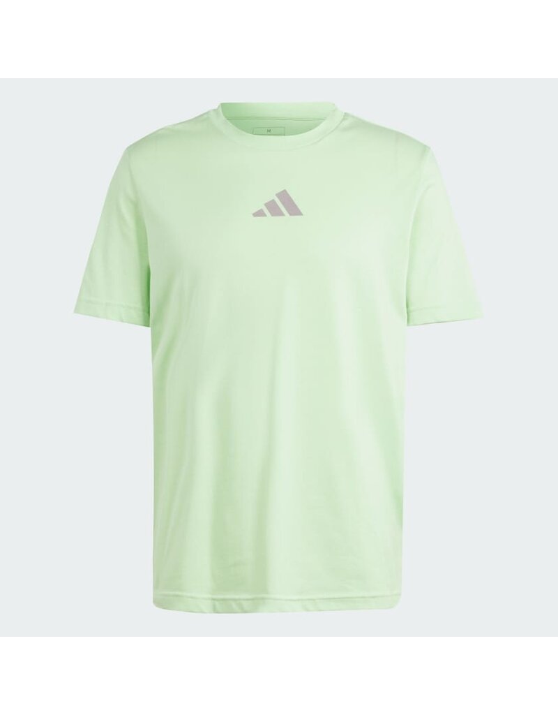 Adidas Men's Adidas Tennis Ball Slam Graphic Tee Green