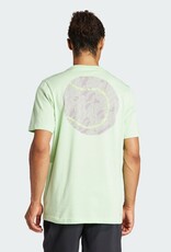 Adidas Men's Adidas Tennis Ball Slam Graphic Tee Green