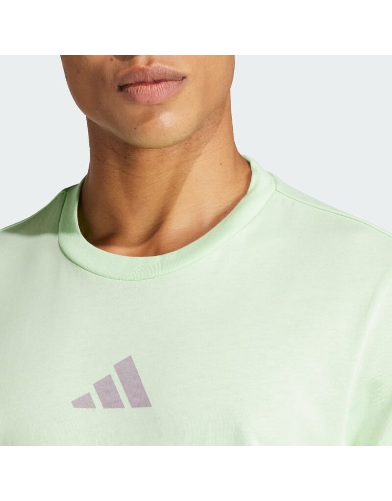 Adidas Men's Adidas Tennis Ball Slam Graphic Tee Green