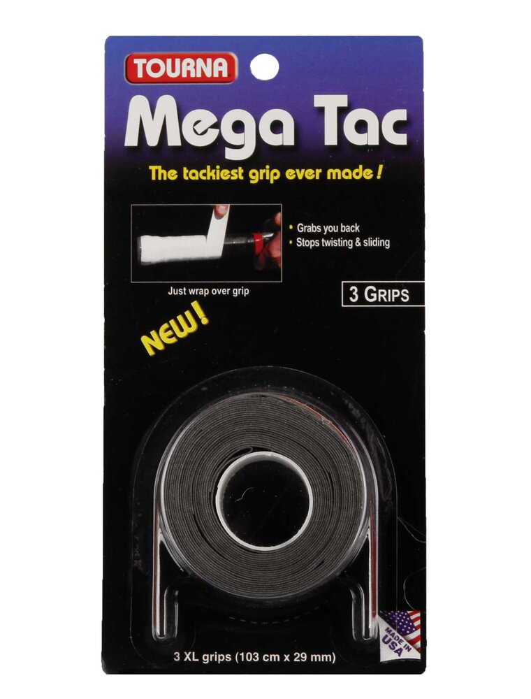 TournaGrip Mega Tac Overgrip 3 Pack