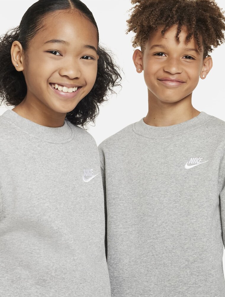 Nike Kids Nike Sportswear Club Fleece Heather Gray