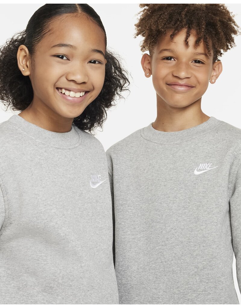 Nike Kids Nike Sportswear Club Fleece Heather Gray