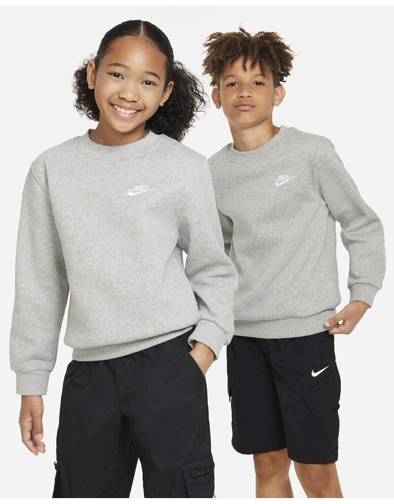Nike Kids Nike Sportswear Club Fleece Heather Gray