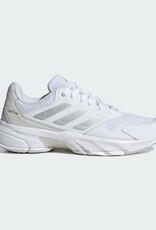 Adidas Woman's CourtJam Control 3 Cloud White / Silver Metallic / Grey One