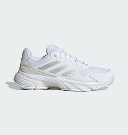 Adidas Woman's CourtJam Control 3 Cloud White / Silver Metallic / Grey One