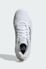 Adidas Woman's CourtJam Control 3 Cloud White / Silver Metallic / Grey One